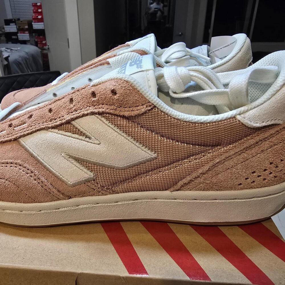 New Balance Numeric 440 V2 NM440JW2 Pale Pink White Suede Skate Shoes Mens 10